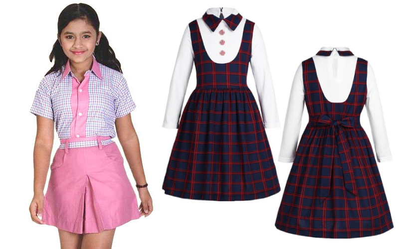 Girls School Dress